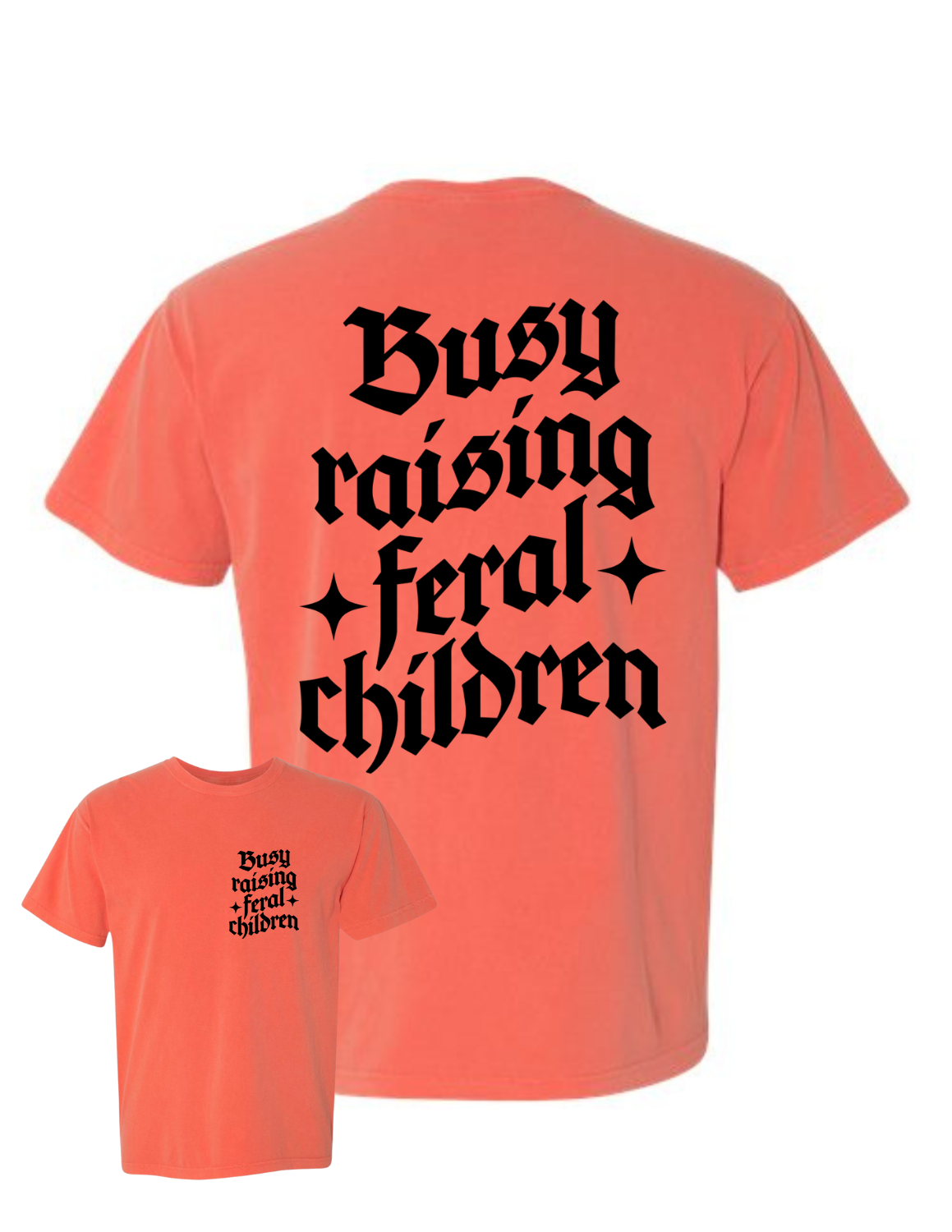 Busy Raising Feral Children T-shirt/Sweatshirt