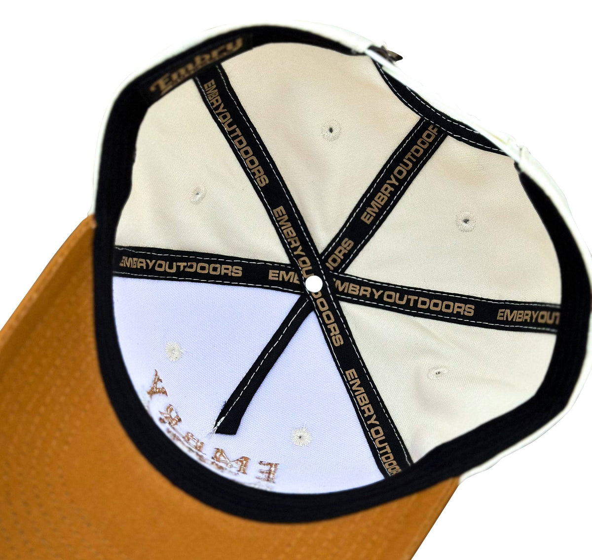 Cream/Brown Flyway Trucker