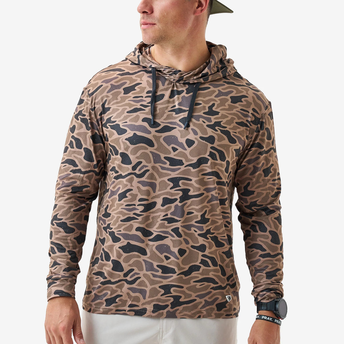 Burlebo Guage Camo Performance Hoodie