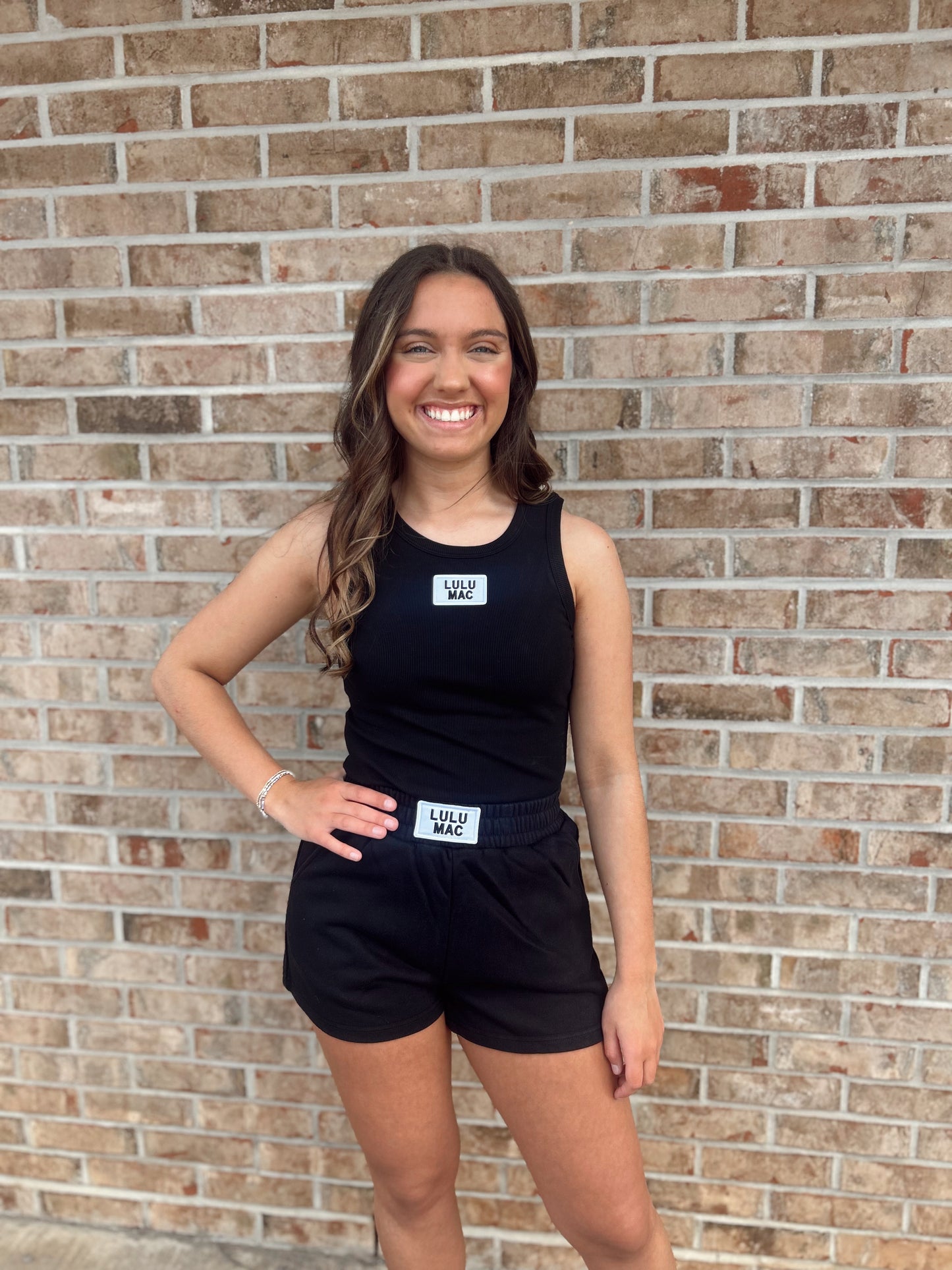 Lulu Mac Black Terry