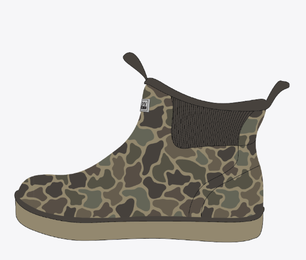 Local Boy Rubber Boots Brush Camo