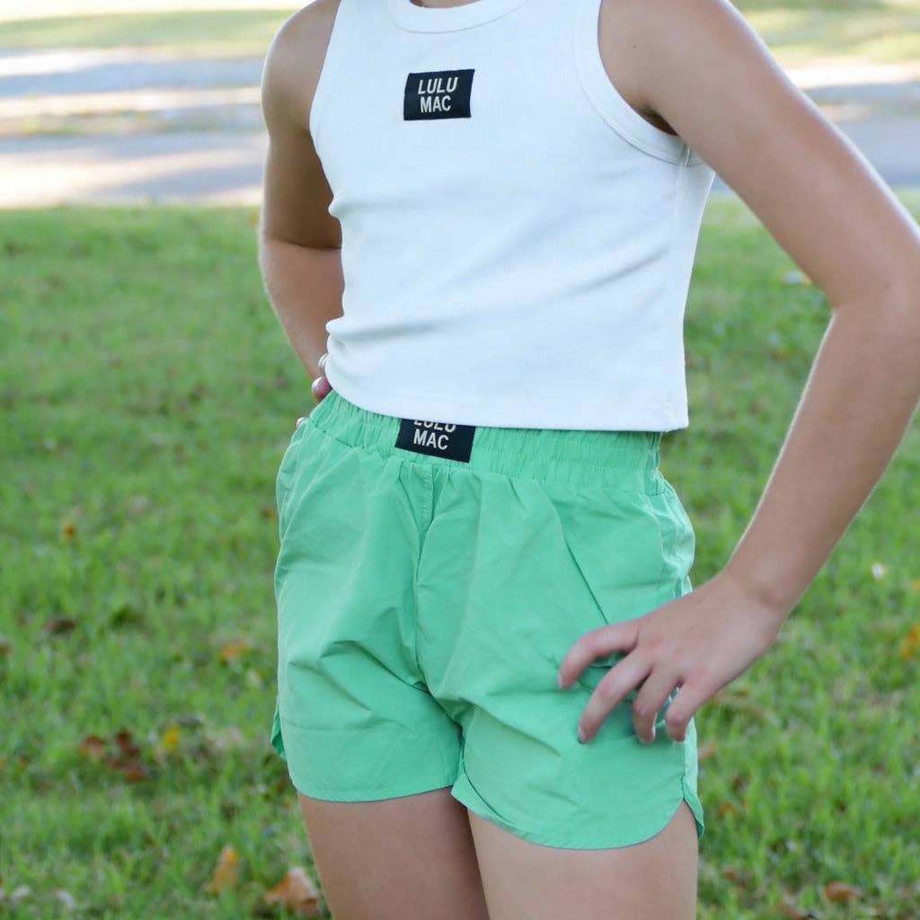 Lulu Mac SHORT MINT KIDS SHORTS