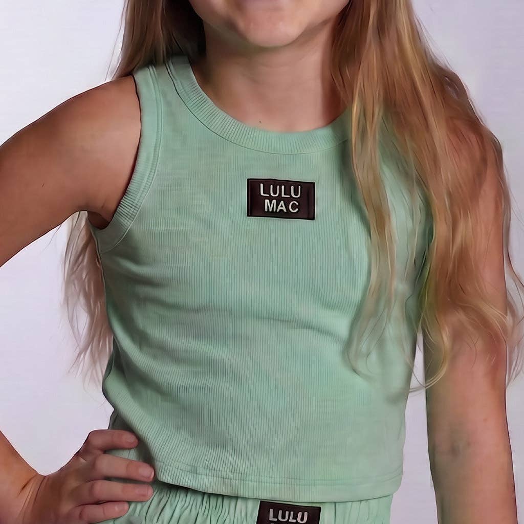 Lulu Mac MINT KIDS SOLID TANK