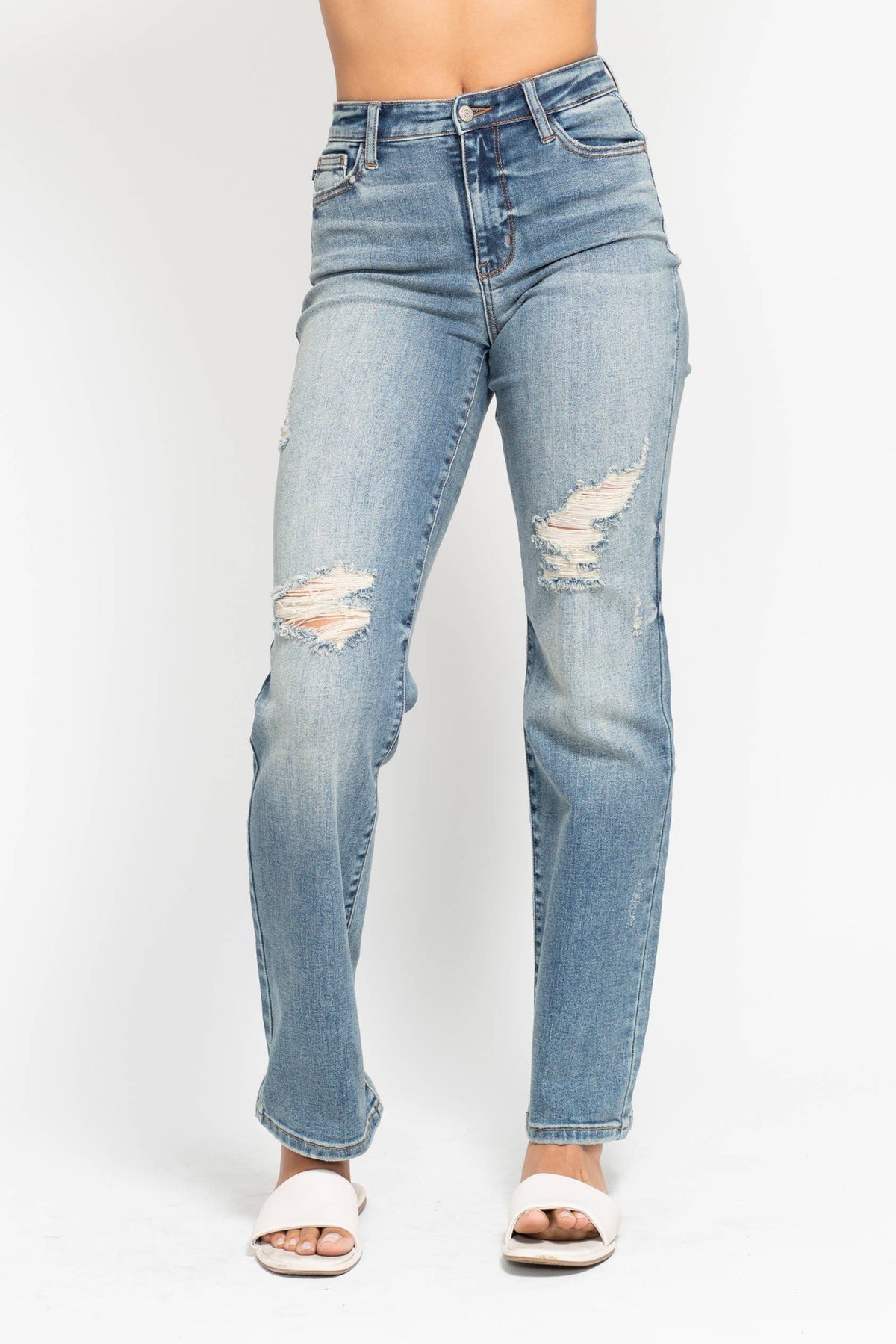 Judy Blue High Waisted Dad Straight