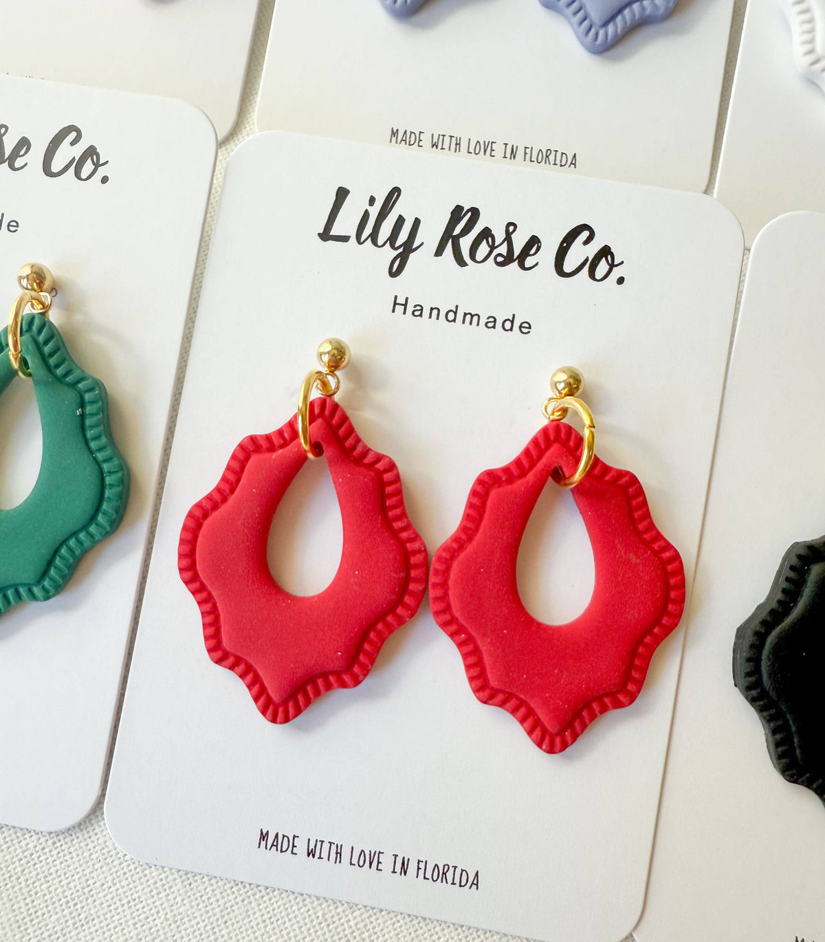 Black Everyday Earrings