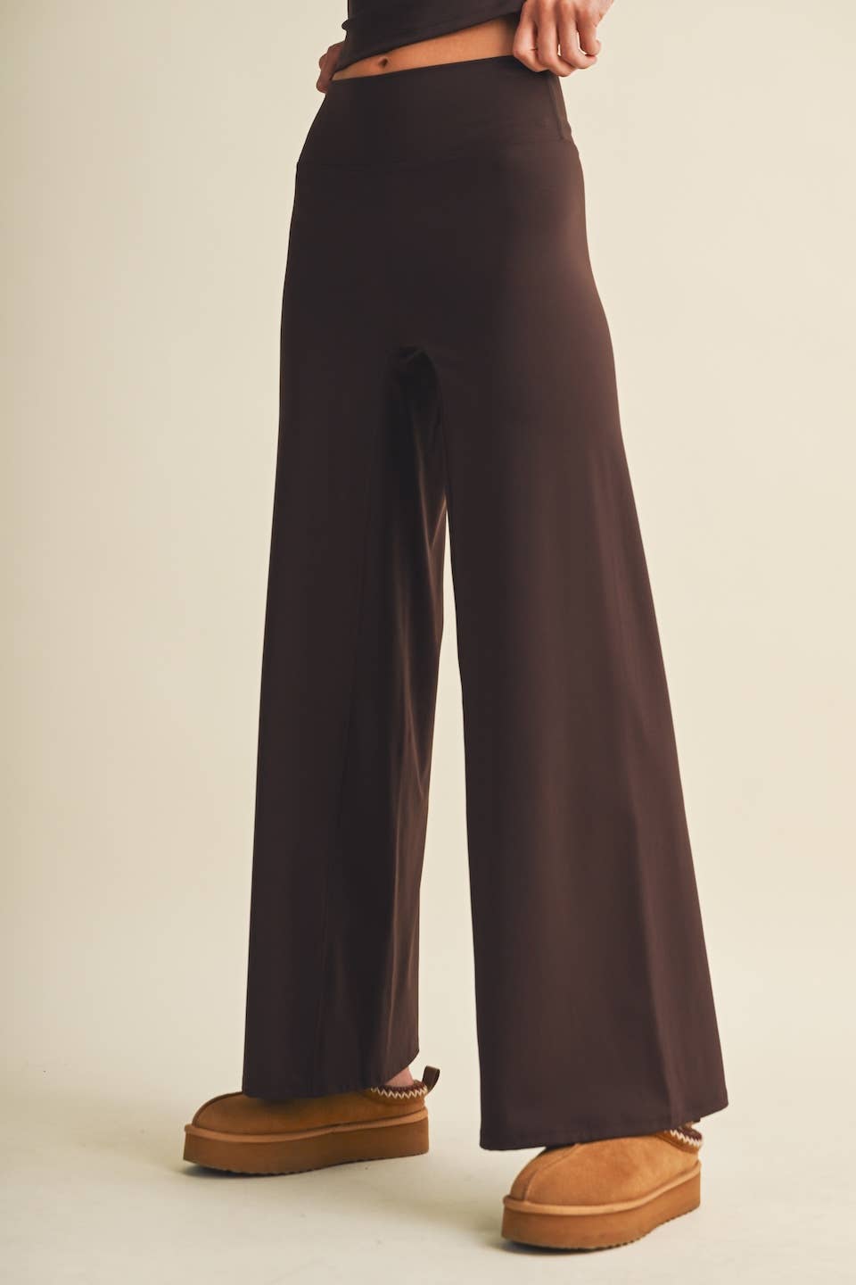 High Waist Wide Leg Pants