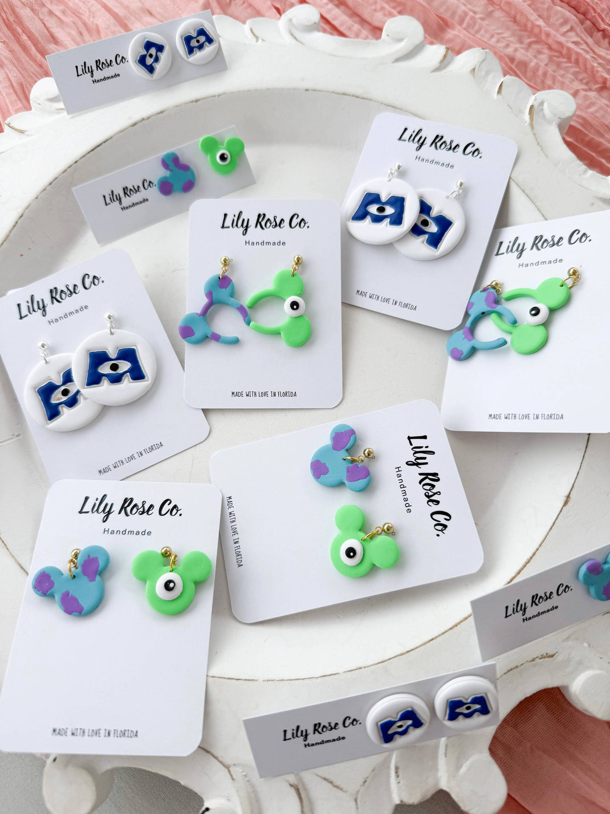 Monsters Earrings