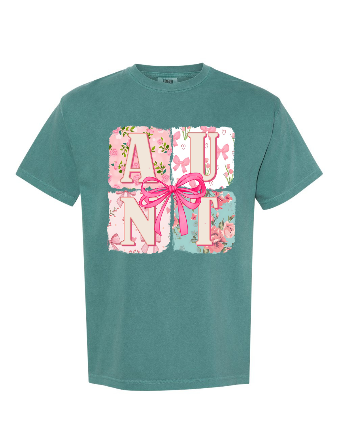 Aunt floral & bow T-shirt/Sweatshirt