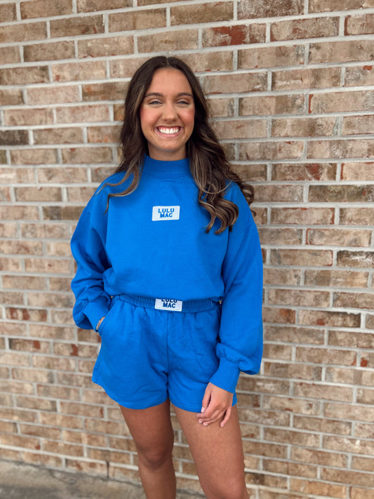 Lulu Mac Royal Mockneck