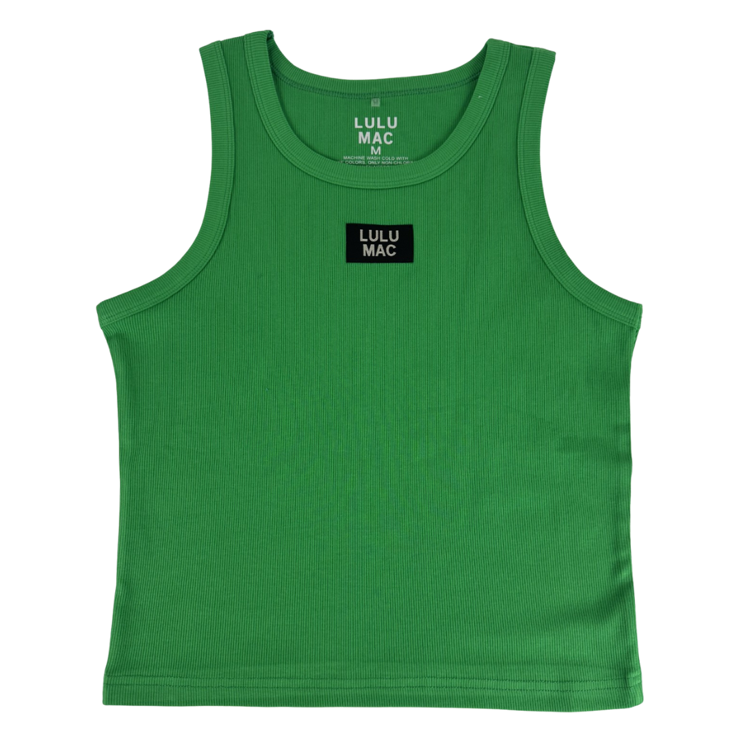 Lulu Mac TANK GREEN