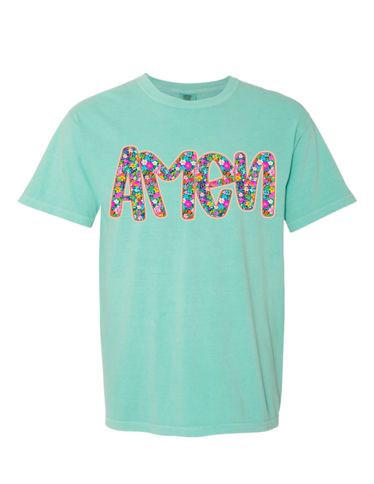AMEN bright floral T-shirt/Sweatshirt