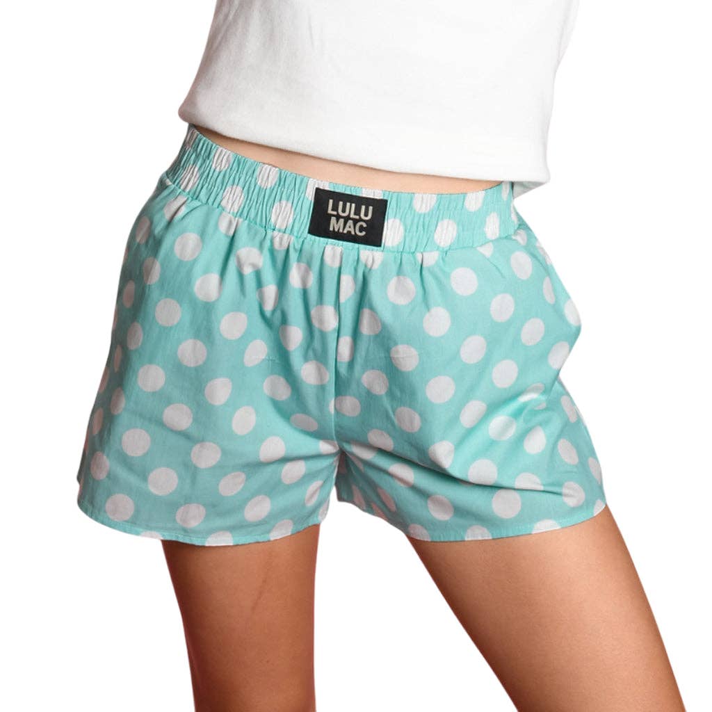 Lulu Mac MINT POLKA DOT