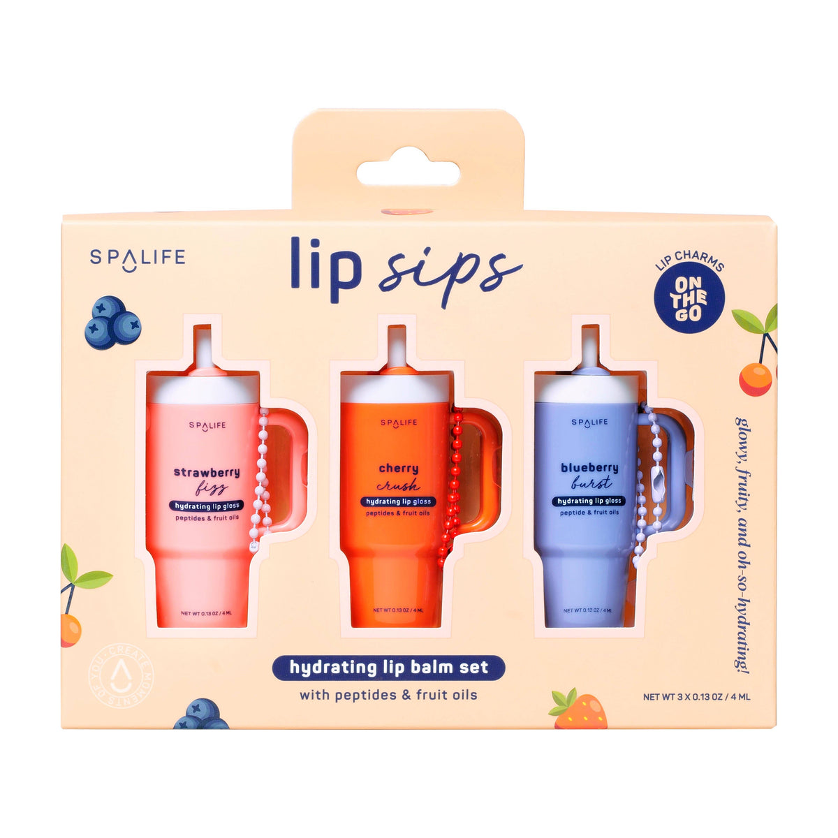 Lip Sips Hydrating Lip Balm (Stanley-Inspired Cup Shape