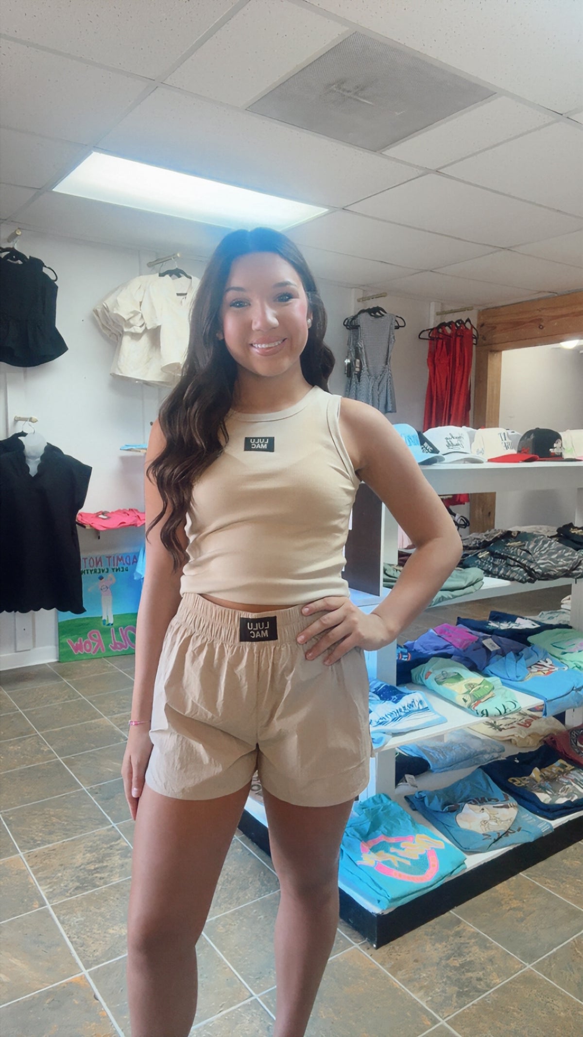 Lulu Mac TANK SAND