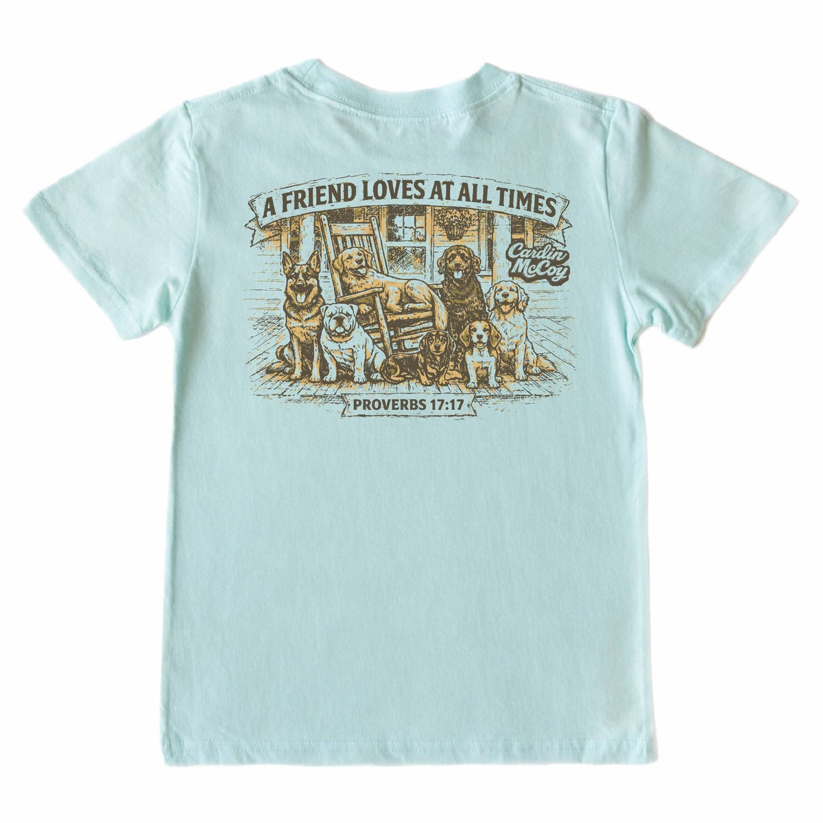Cardin McCoy Kids' A Friend Loves Short-Sleeve Tee
