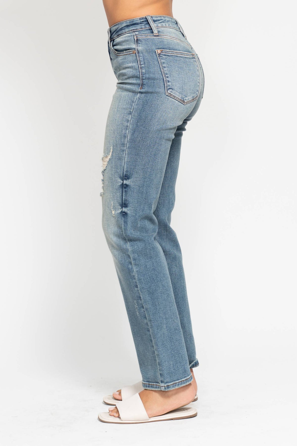 Judy Blue High Waisted Dad Straight