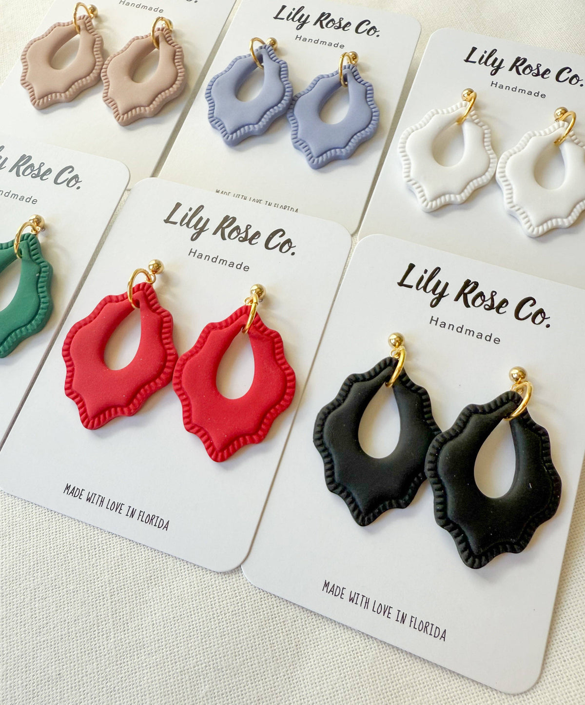 Black Everyday Earrings