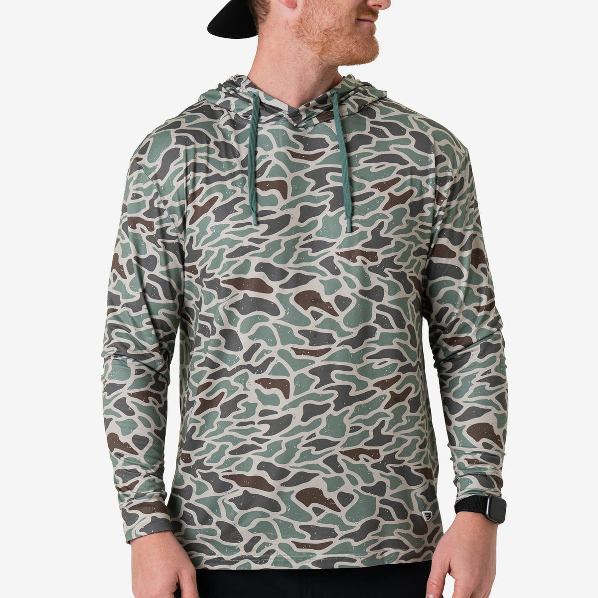 Burlebo Retro Camo Performance Hoodie