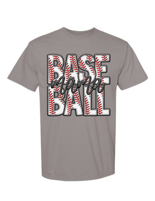 Baseball mama - baseball seams T-shirt/Sweatshirt