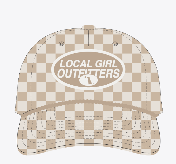 Local girl checkered