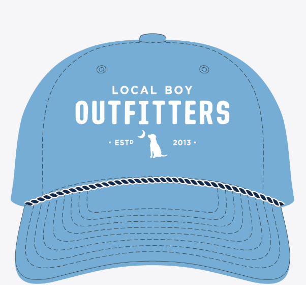 Local boy hat Carolina blue