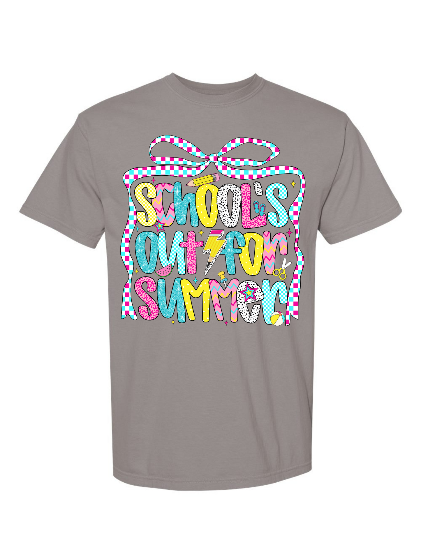 T-shirt/Sweatshirt Schools out for summer Bow