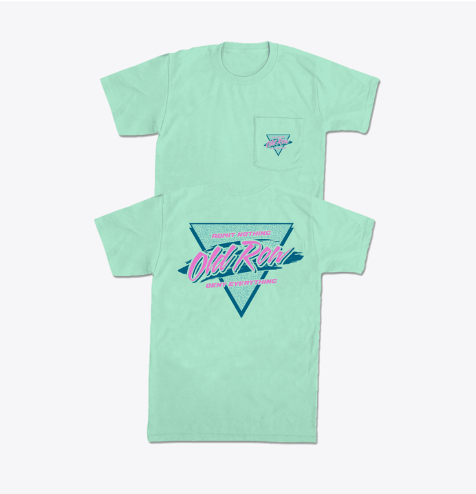 Old Row Mint Green Triangle