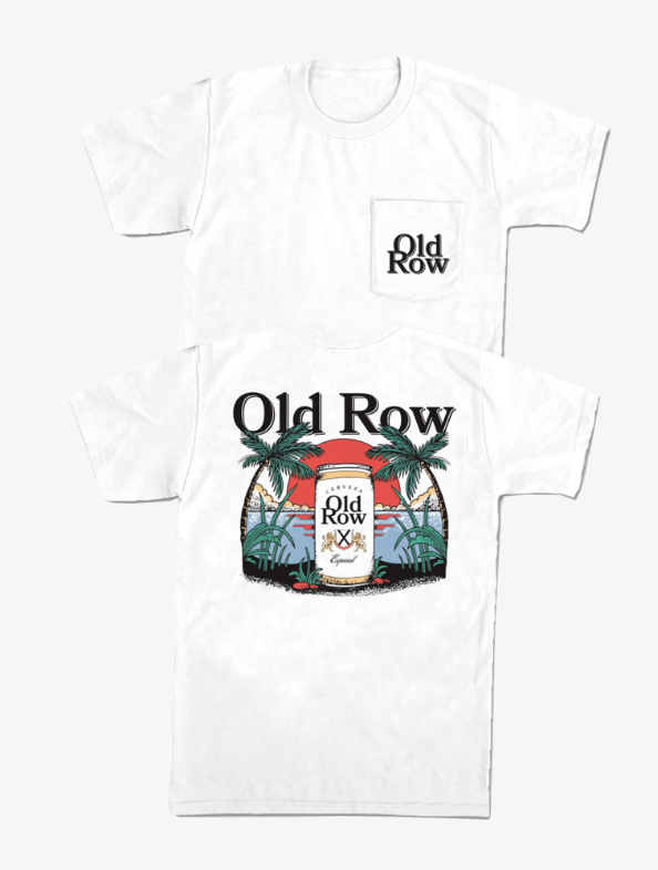 Old Row The Beach Cerveza Pocket
