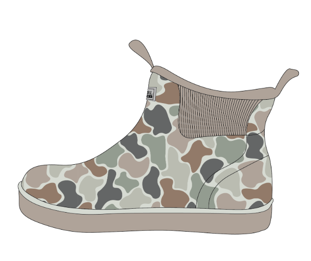 Local Girl Forest Camo Boots