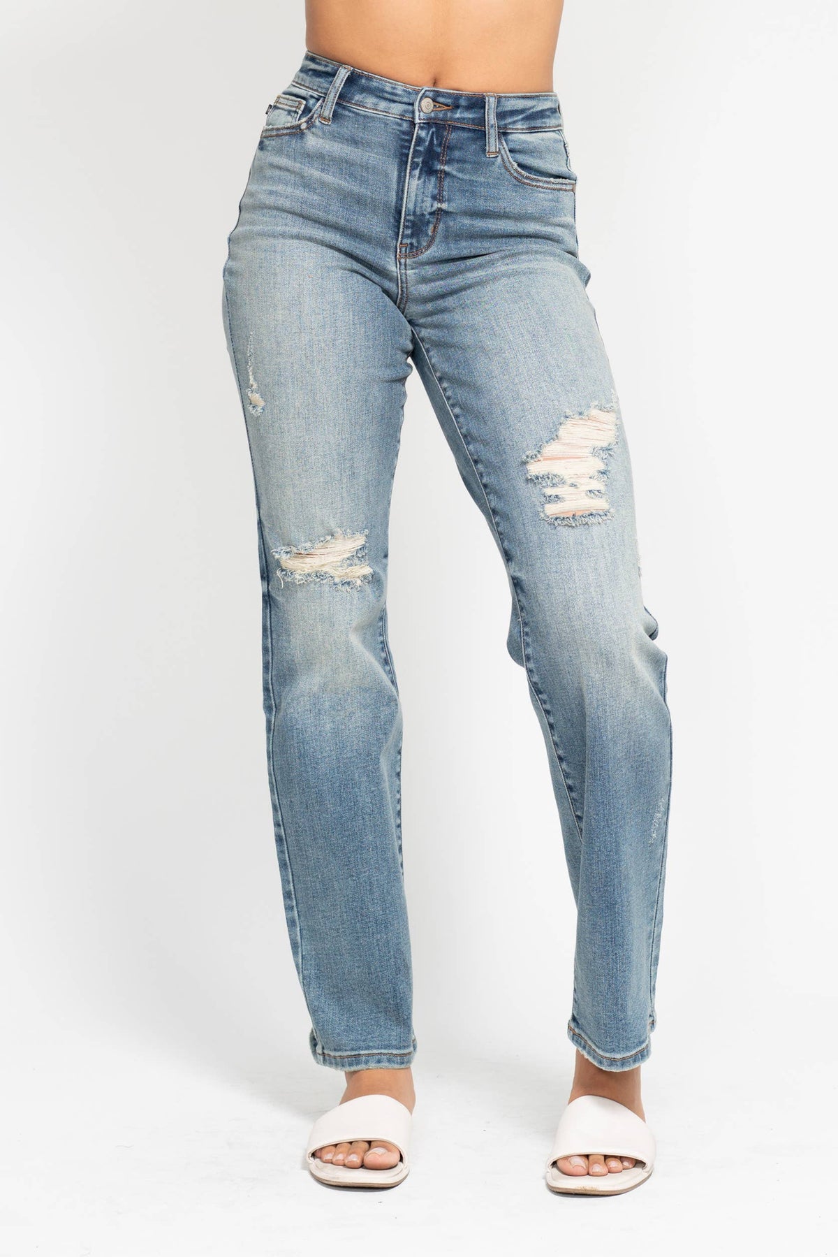 Judy Blue High Waisted Dad Straight