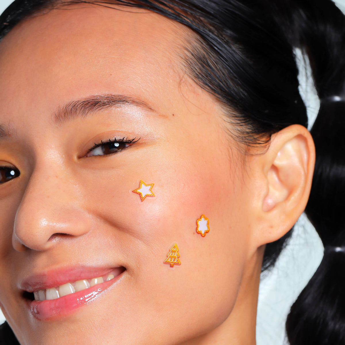 Christmas Holiday Cookie Jar Hydrocolloid Pimple Patches