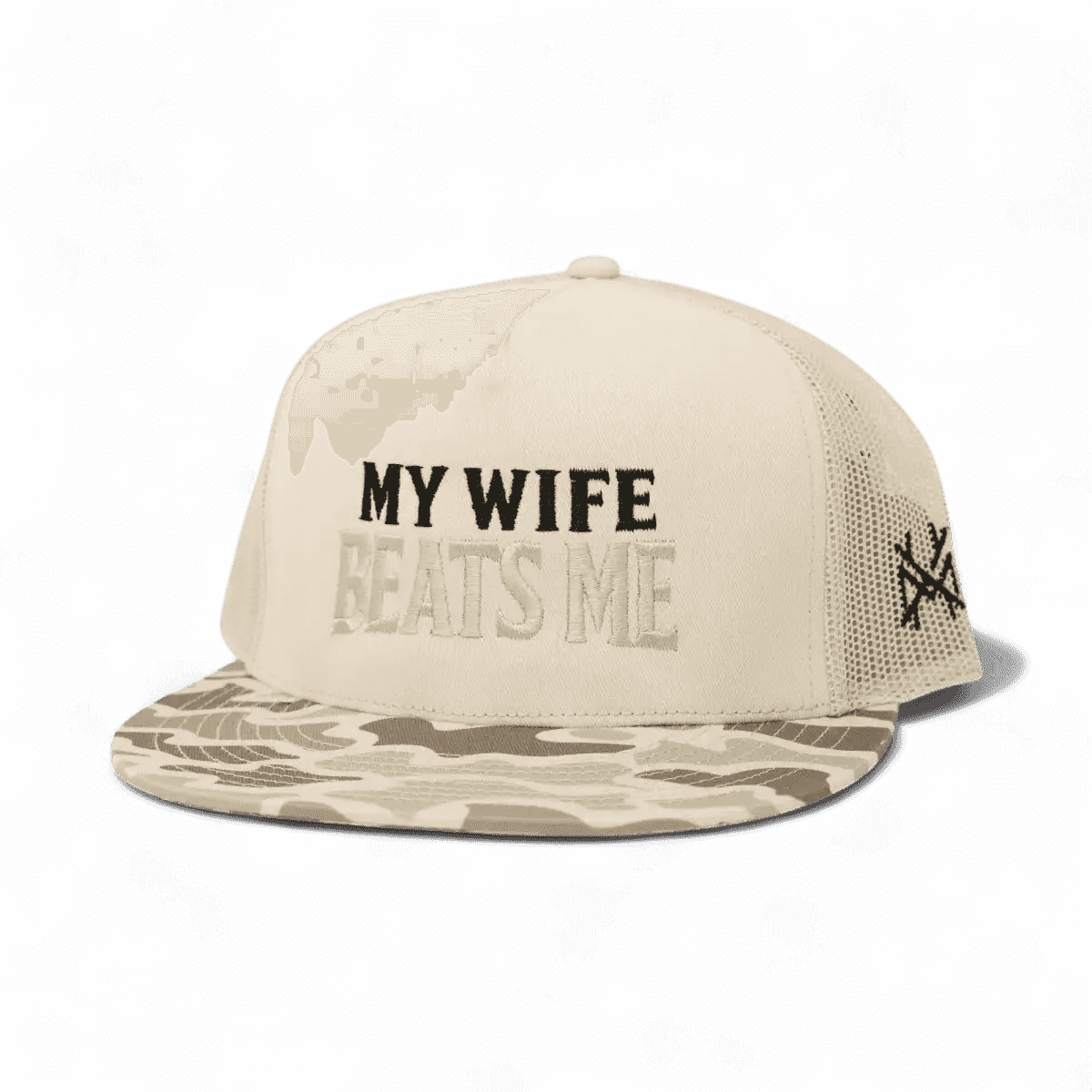 My Wife Beats Me Trucker Hat