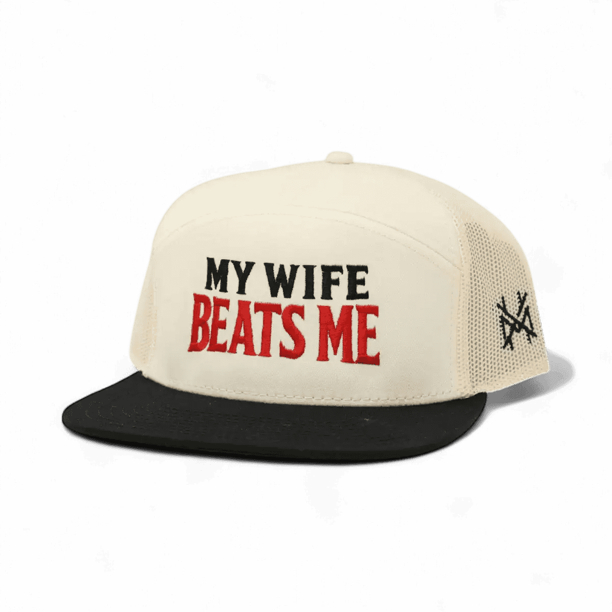 My Wife Beats Me Trucker Hat
