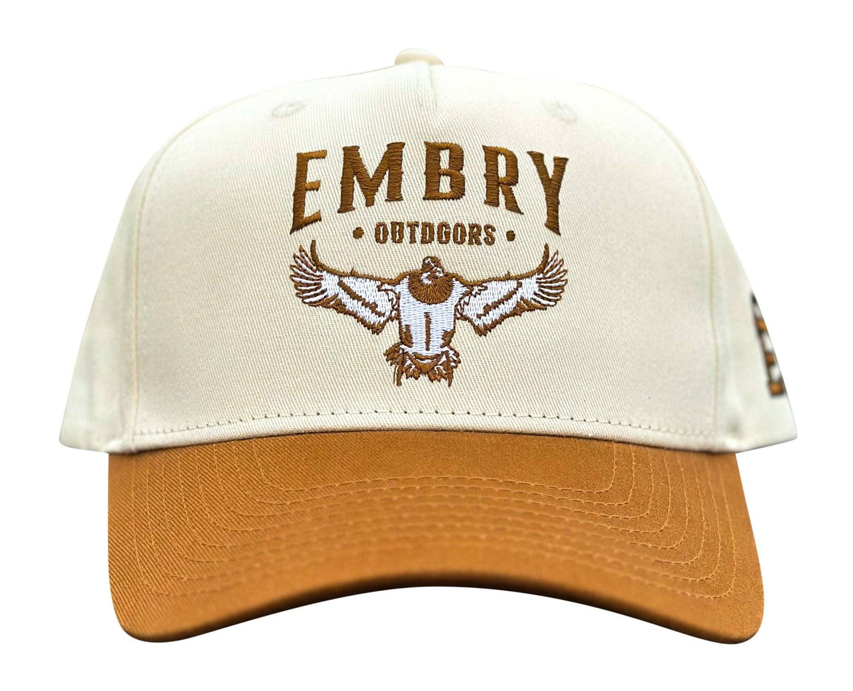 Cream/Brown Flyway Trucker