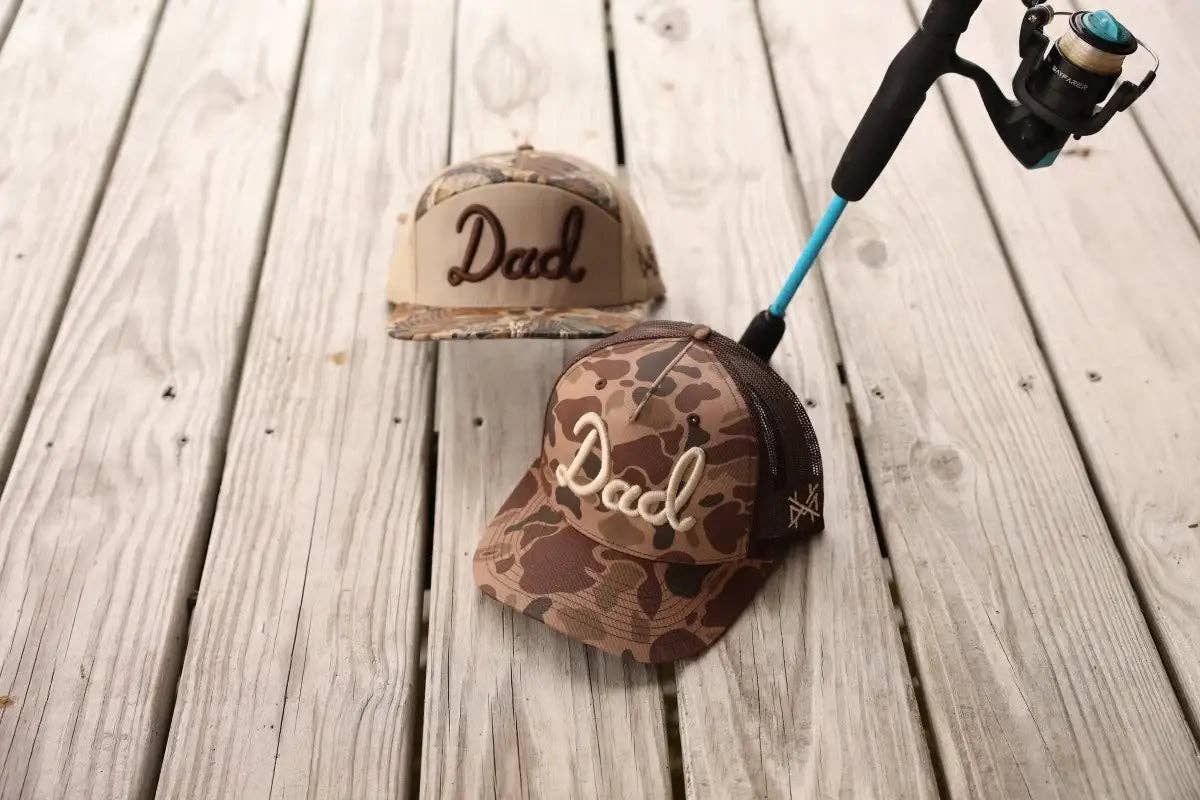 Dad Trucker Field Camo Hat