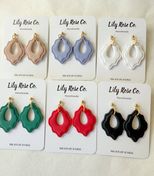 Black Everyday Earrings