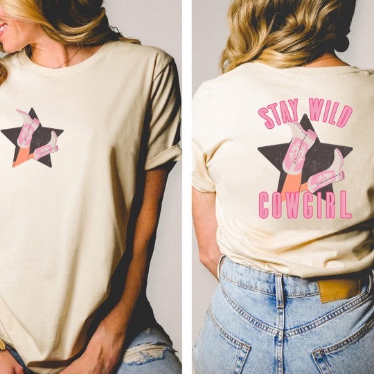 Stay Wild Cowgirl T/S